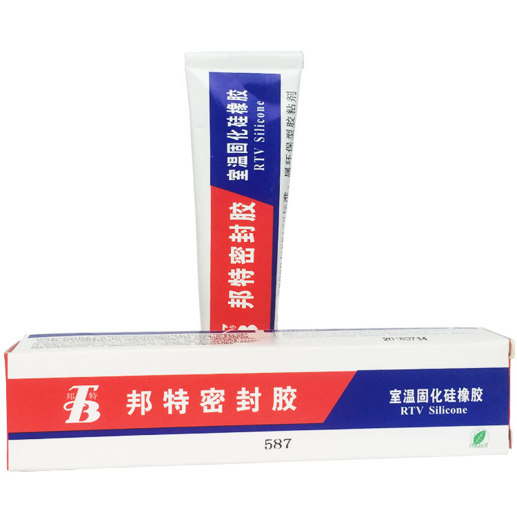 邦特587密封膠 藍色膏狀 耐油 耐壓 耐高溫 RTV硅酮平面密封膠