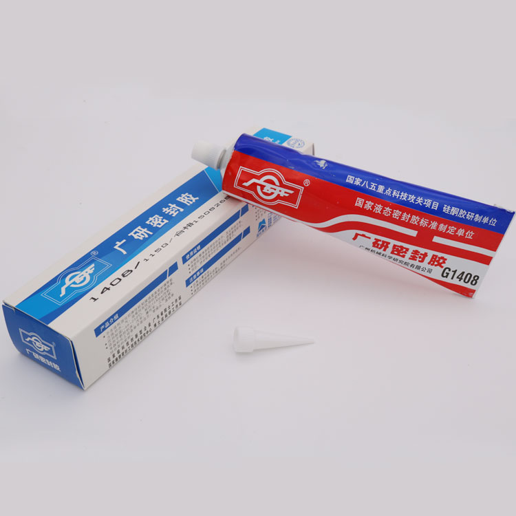 廣研G1408硅酮型密封膠 廣研密封膠G1408 工業膠 白色膏狀 不流淌