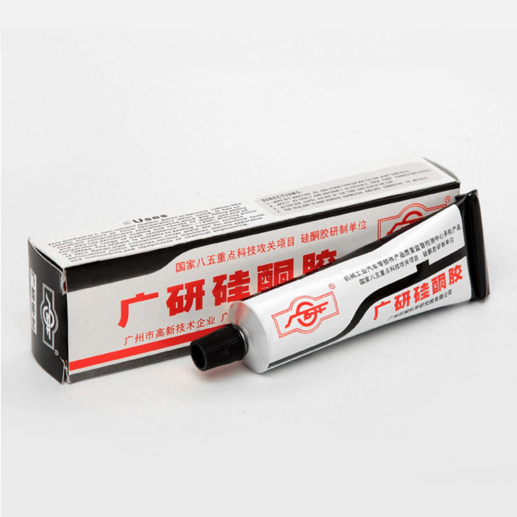汽車專用586膠 發動機密封膠 廣研硅酮免墊片黑膠 變速器殼密封膠